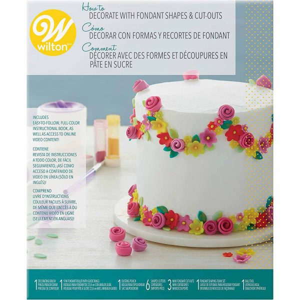 Wilton Decorate Fondant Shapes and Cut-Outs Kit