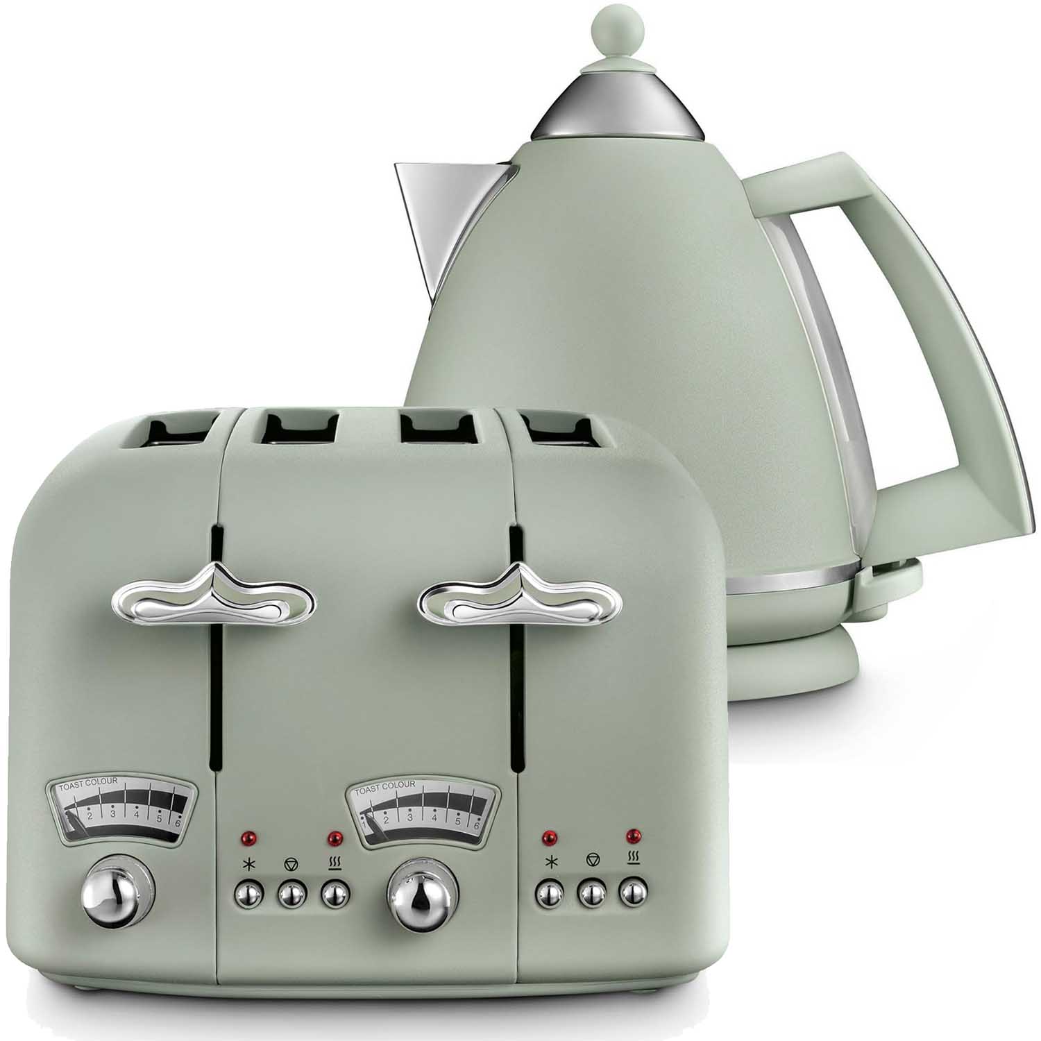 De'Longhi Argento Flora Green Set