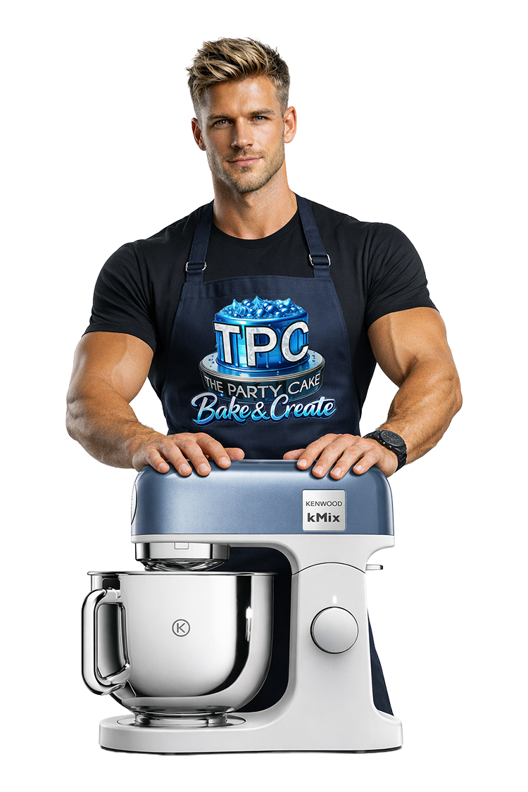 TPC Kitchen Juniper Blue mixer scene