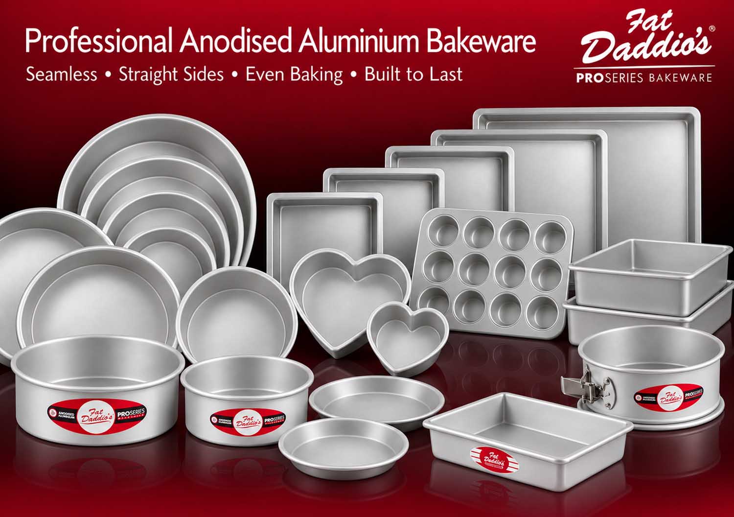 Fat Daddio’s UK | Premium Bakeware & Pastry Tools 14 Fat Daddio's Springform Pans