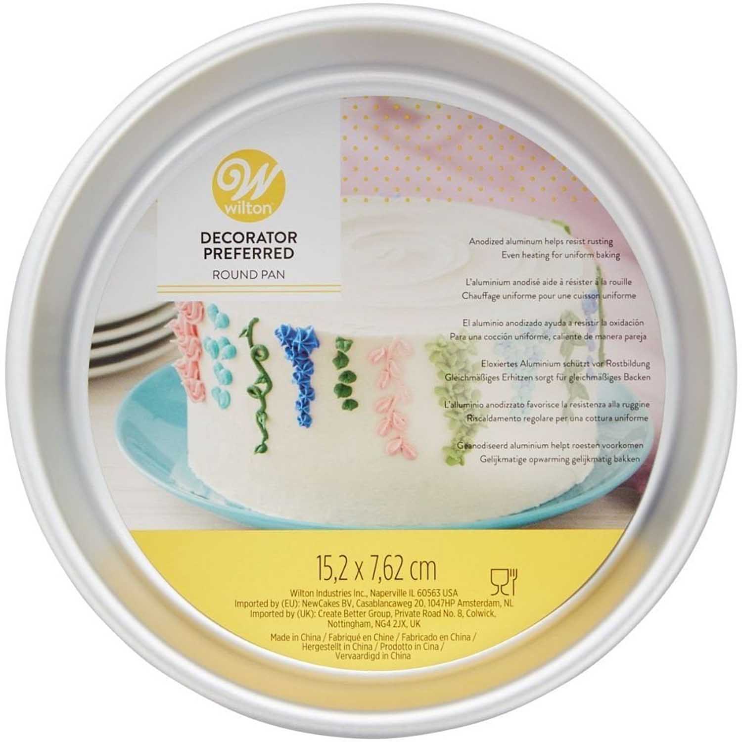 Wilton Decorator Preferred Deep Round Cake Pans 9 Wilton Decorator Preferred Deep Round Cake Pans