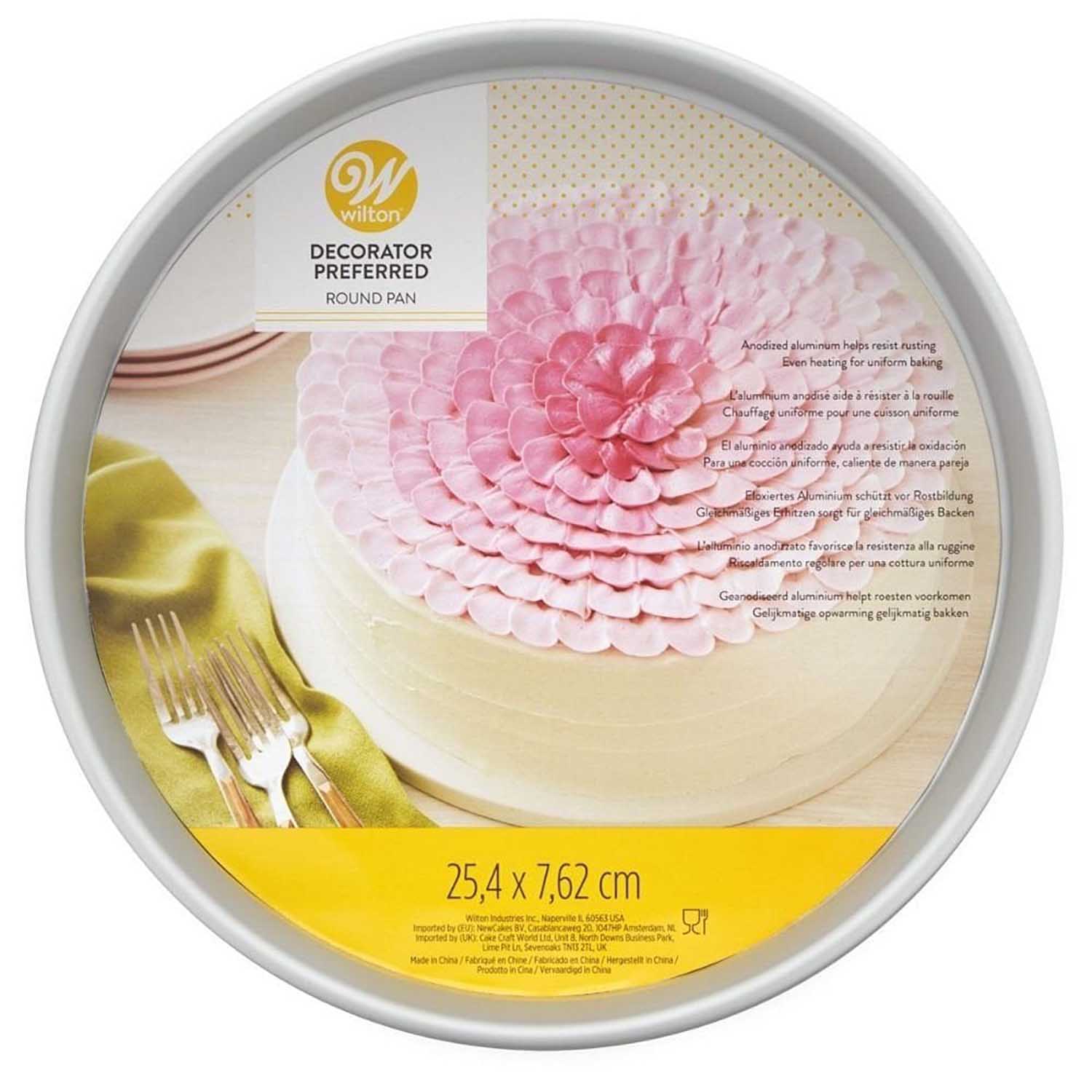 Wilton Decorator Preferred Deep Round Cake Pans 8 Wilton Decorator Preferred Deep Round Cake Pans